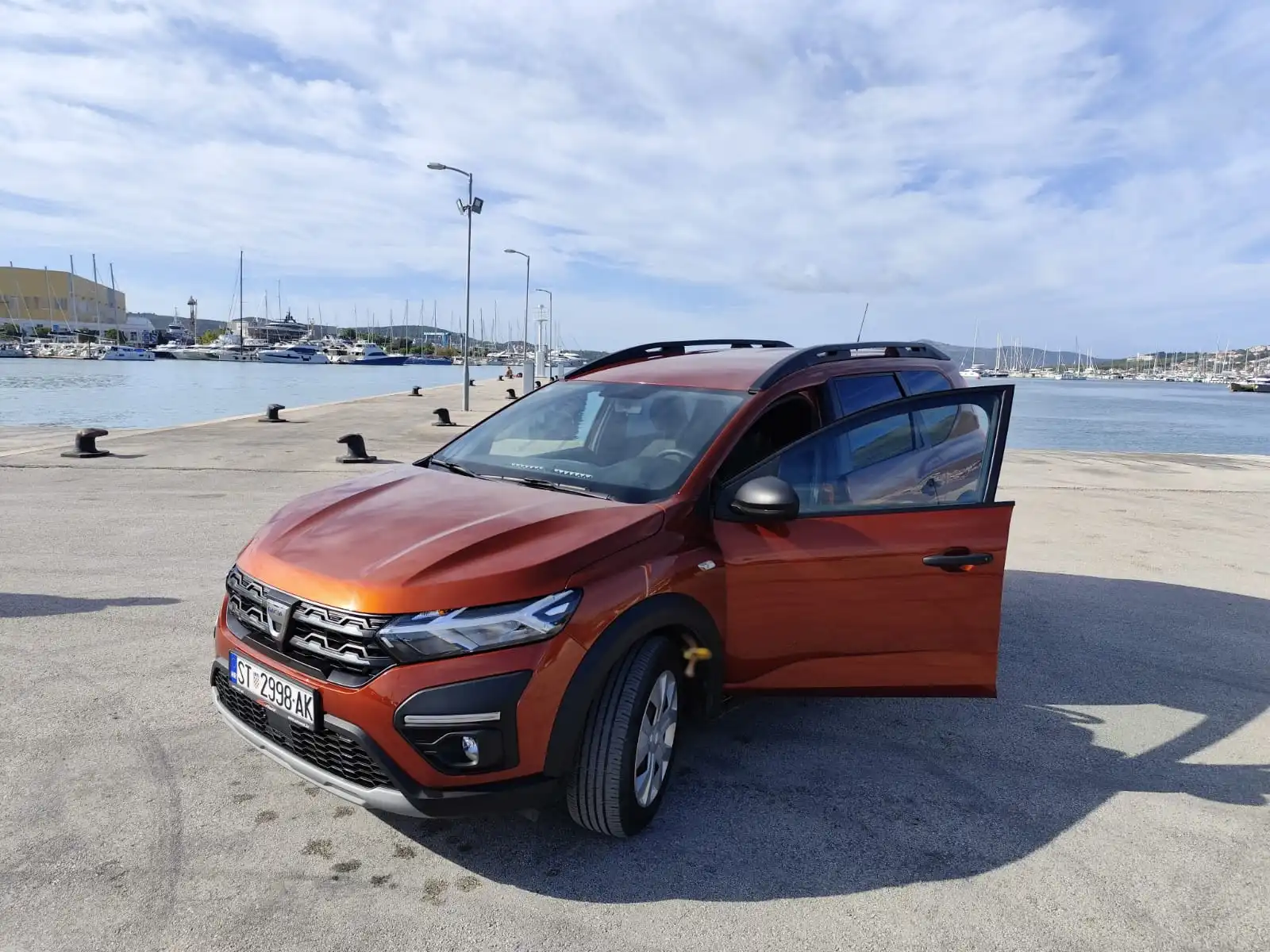 Eden Experience taxi vehicle prepared for pickup